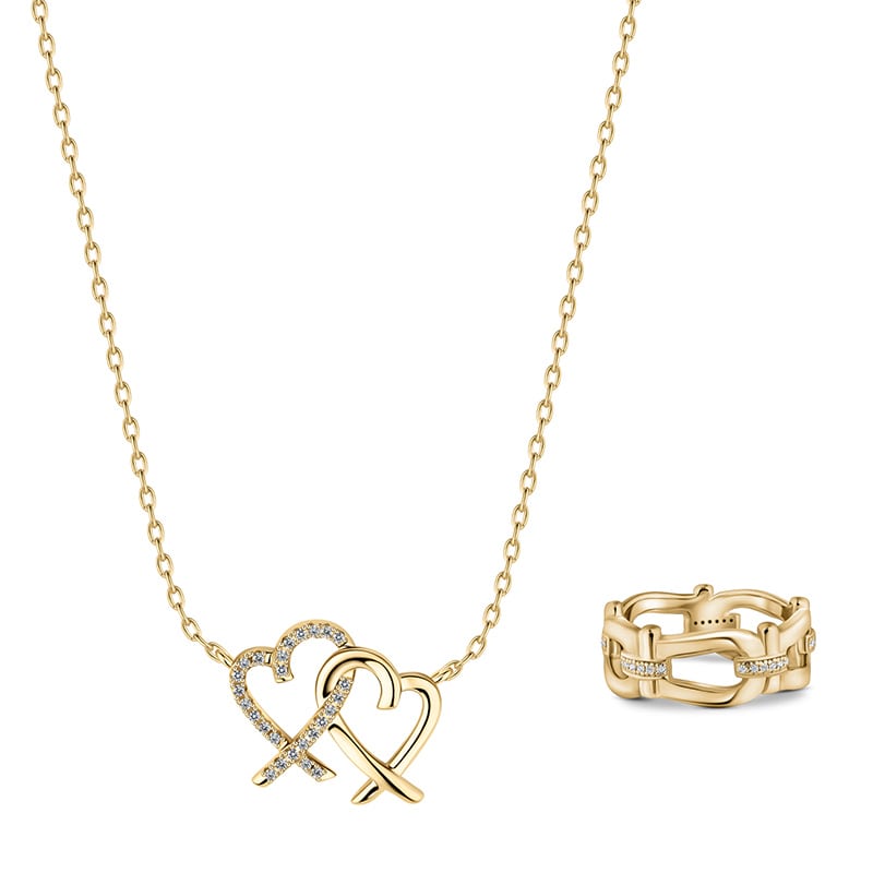 La Vie Lab-Grown Diamond Necklace & Ring